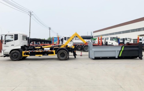 東風天錦勾臂垃圾車4700軸距_HDW5182ZXXD6型車廂可卸式垃圾車 東風天錦勾臂垃圾車4700軸距_HDW5182ZXXD6型車廂可卸式垃圾車